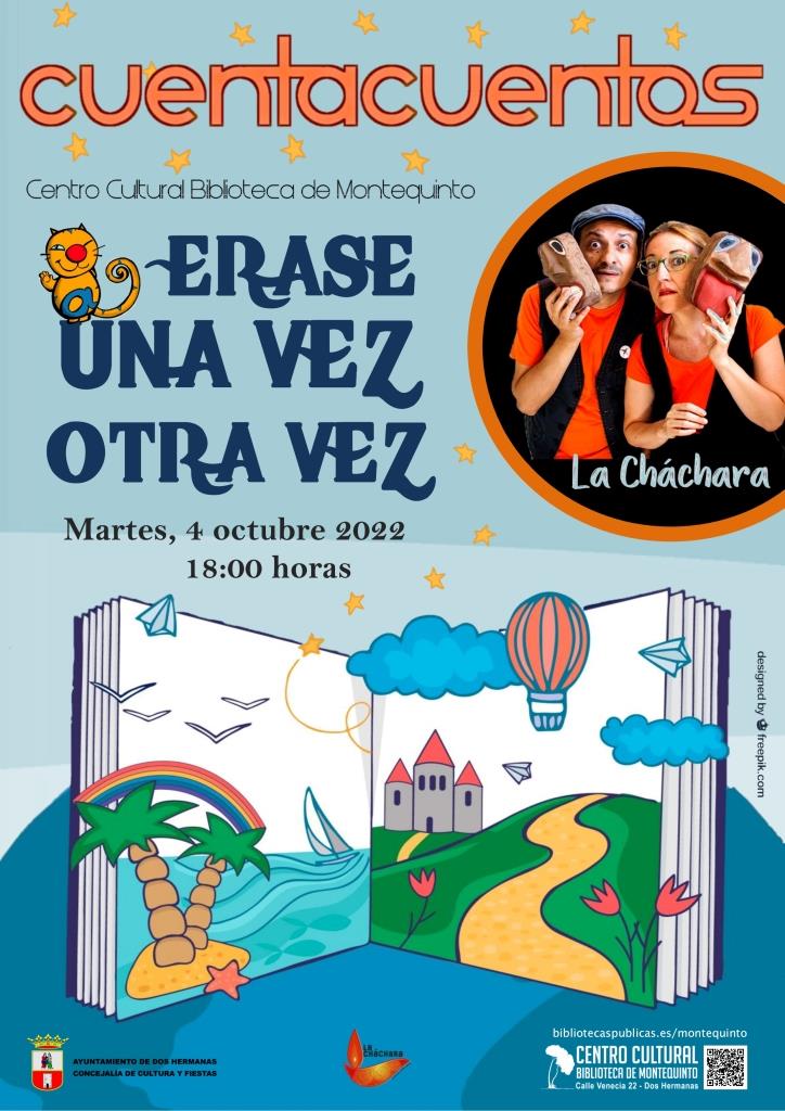 20221004 - Las Bibliotecas Cuentan: "Érase una vez, otra vez" - La Cháchara