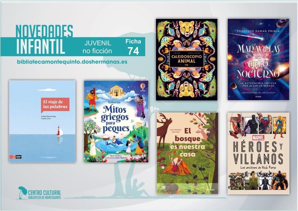 Biblioteca de Montequinto: novedades literarias - (Infantil-juvenil / Ficha 74)