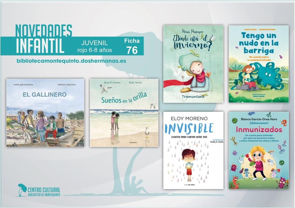 Biblioteca de Montequinto: novedades literarias - (Infantil-juvenil / Ficha 76)