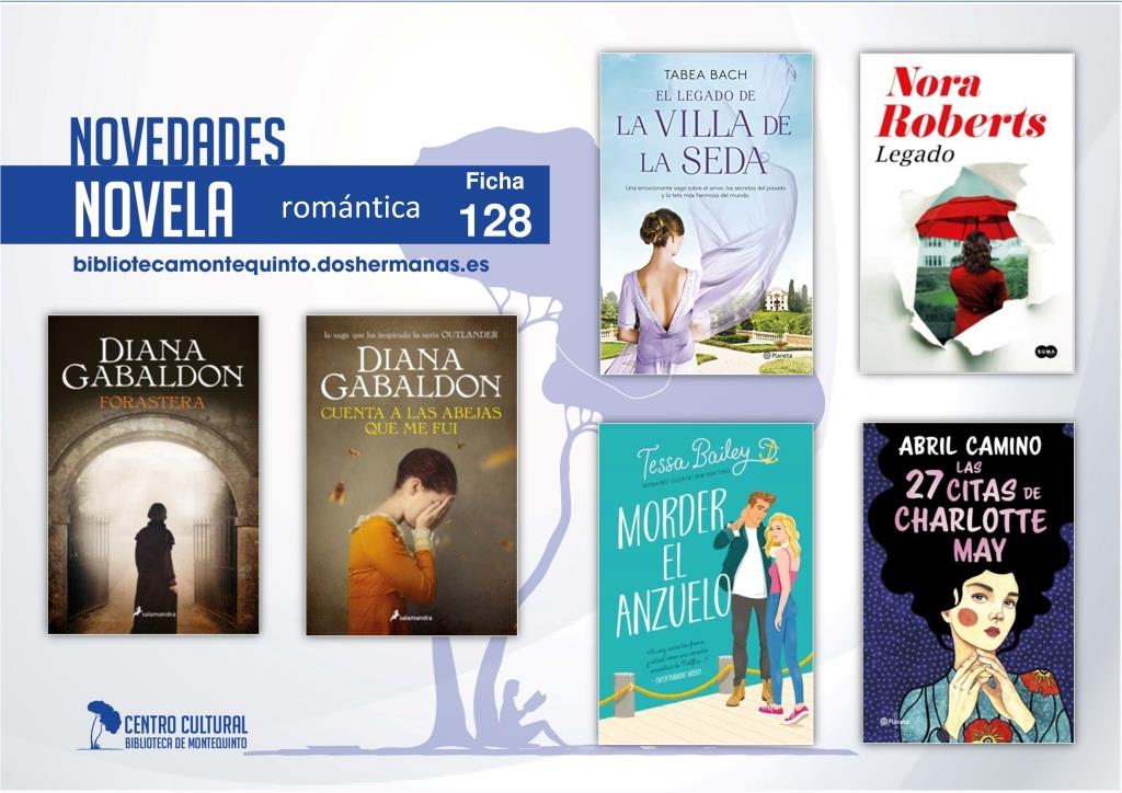 Biblioteca de Montequinto: novedades literarias (Novela - Ficha 128)