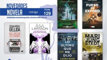 Biblioteca de Montequinto: novedades literarias (Novela - Ficha 129)