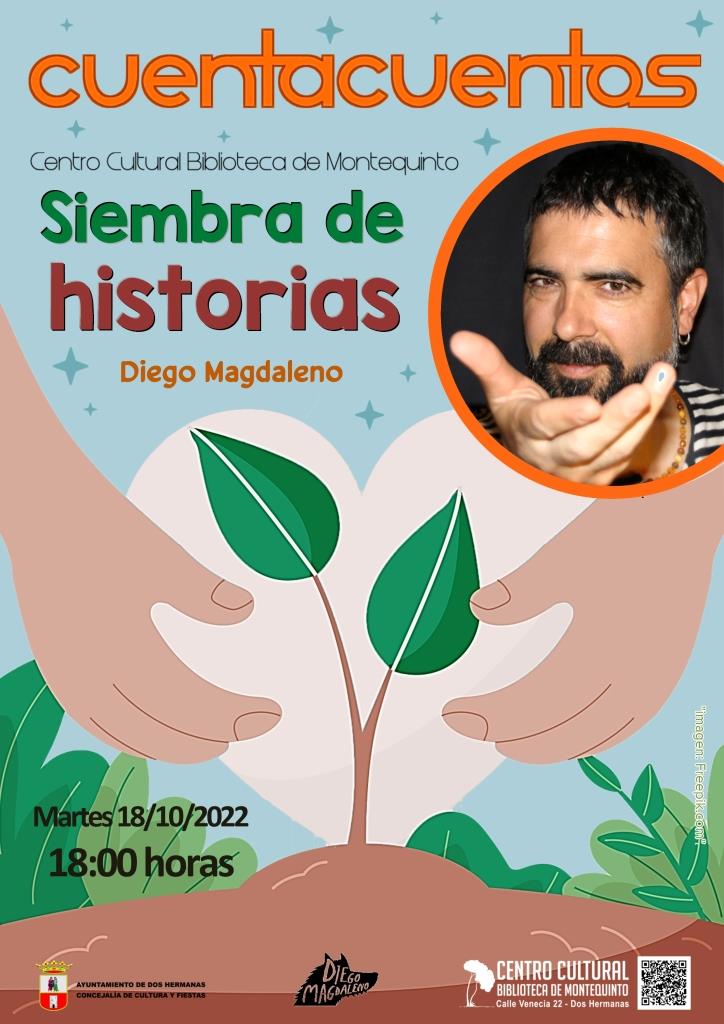 20221018 - Las Bibliotecas Cuentan: "Siembra de historias" - Diego Magdaleno