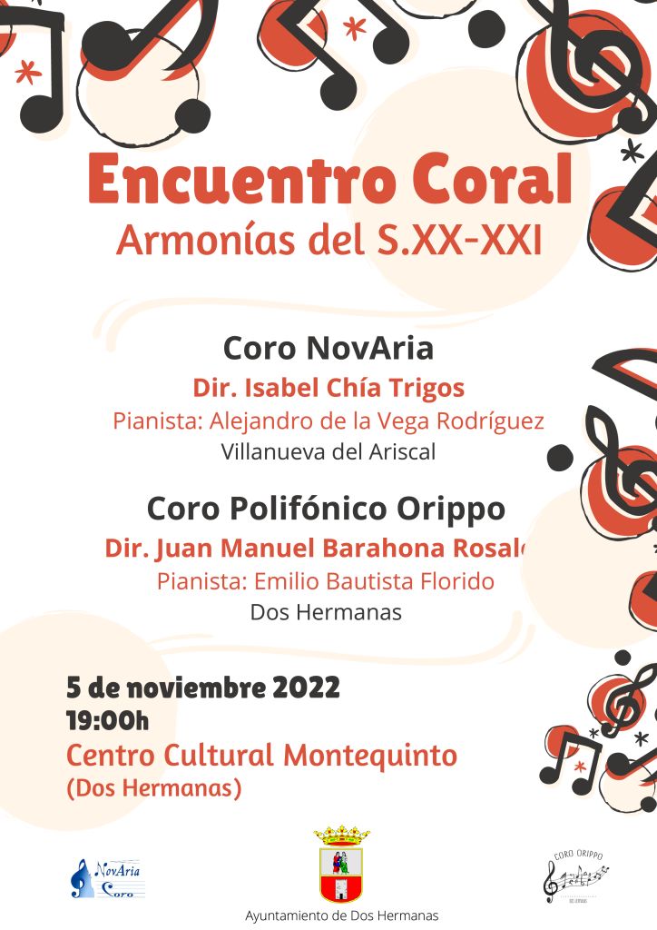 20221105 - Encuentro coral "Armonías S. XX-XXI" - Coro NovAria (Villanueva Ariscal) y Coro Polifónico Orippo (Dos Hermanas)