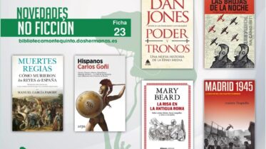 Biblioteca de Montequinto: novedades literarias - (No ficción - Ficha 23)