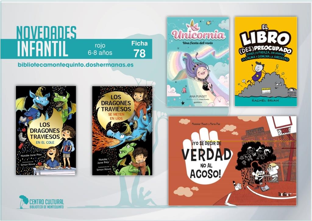 Biblioteca de Montequinto: novedades literarias - (Infantil-juvenil / Ficha 78)