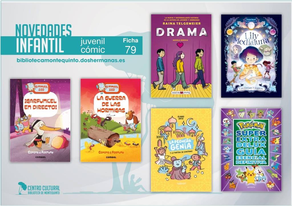 Biblioteca de Montequinto: novedades literarias - (Infantil-juvenil / Ficha 79)