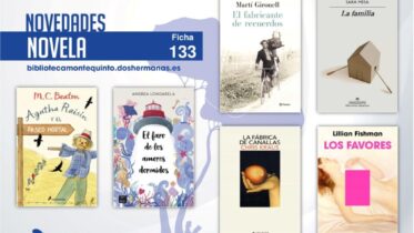 Biblioteca de Montequinto: novedades literarias (Novela - Ficha 133)