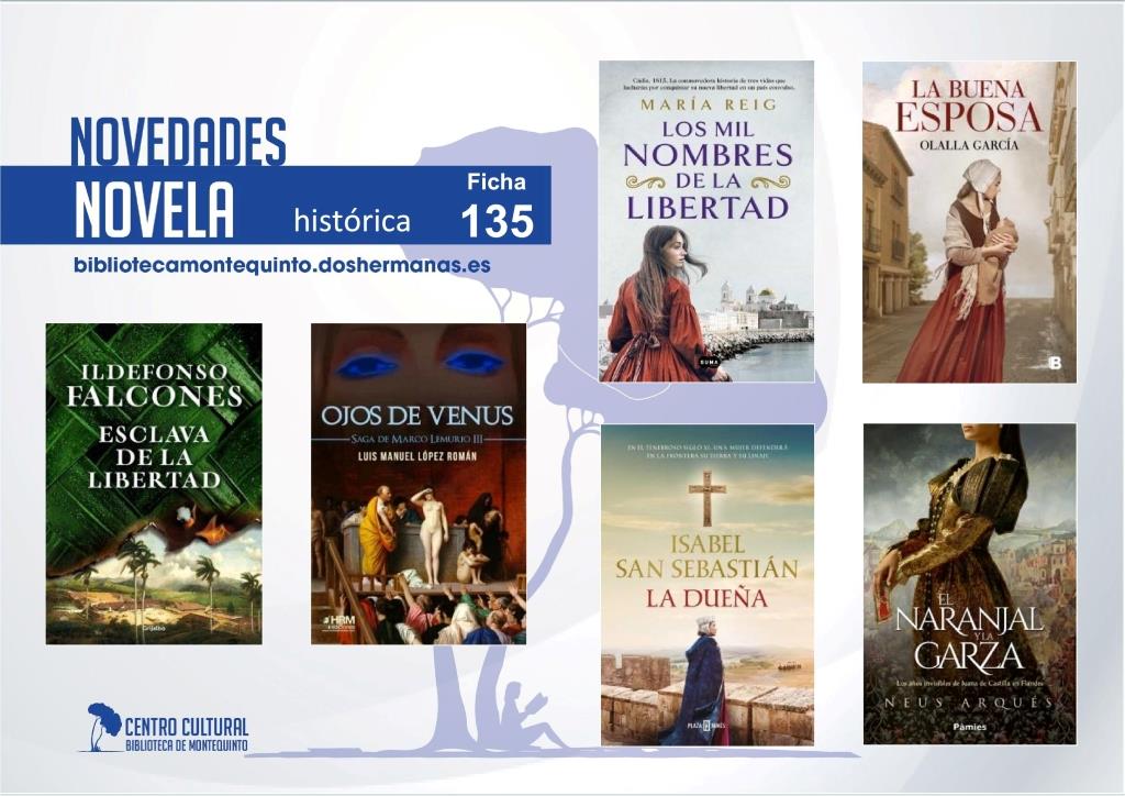 Biblioteca de Montequinto: novedades literarias (Novela - Ficha 135)