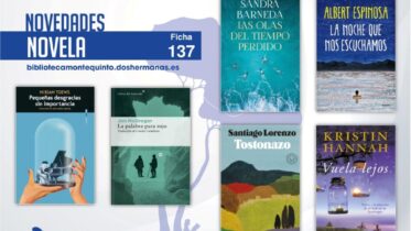 Biblioteca de Montequinto: novedades literarias (Novela - Ficha 137)