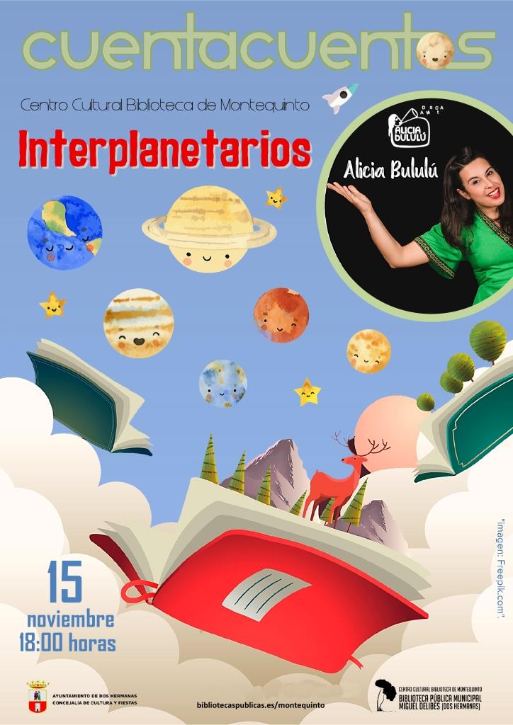 20221115 - Las Bibliotecas Cuentan: "Cuentos interplanetarios" - Alicia Bululù