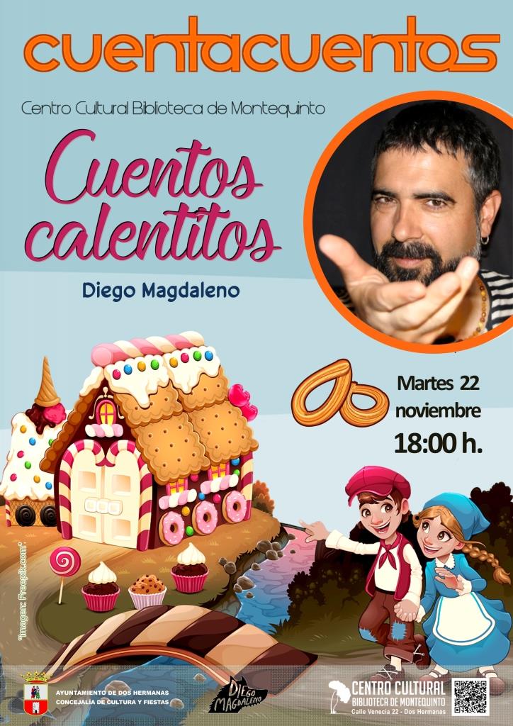 20221122 - Las Bibliotecas Cuentan: "Cuentos calentitos" - Diego Magdaleno