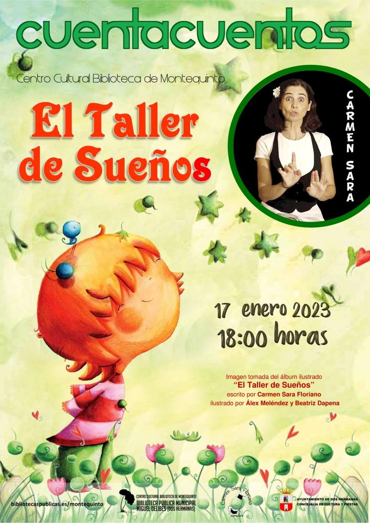 20230117 - Las Bibliotecas Cuentan: "El Taller de sueños" - Carmen Sara Floriano