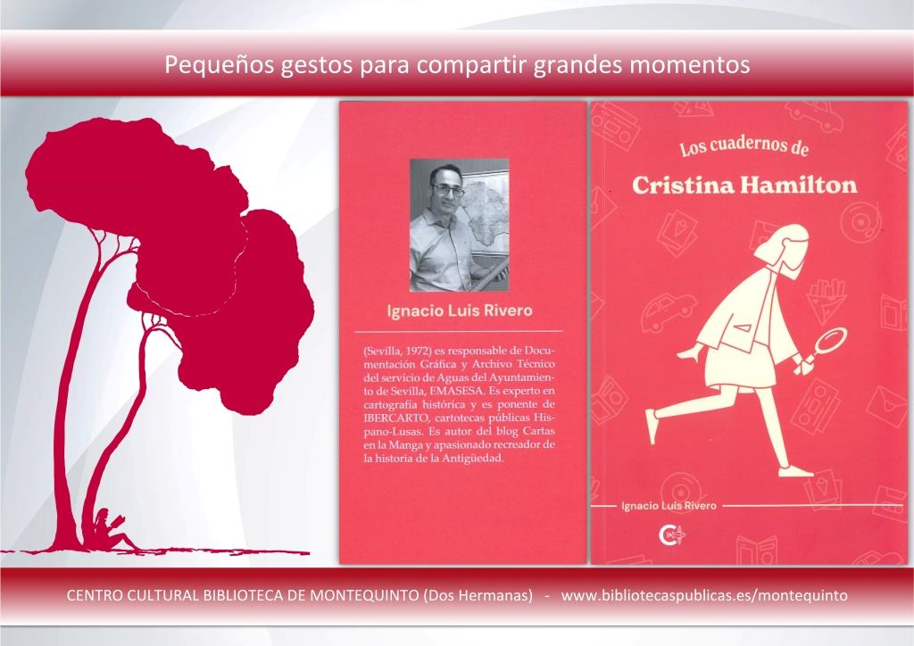 Autores cercanos: "Los cuadernos de Cristina Hamilton" - Ignacio Luis Rivero