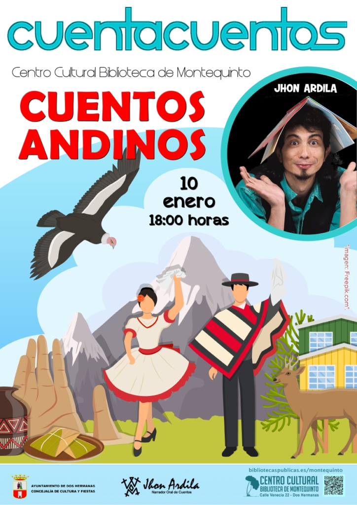 20230110 - Las Bibliotecas Cuentan: "Cuentos Andinos" - Jhon Ardila