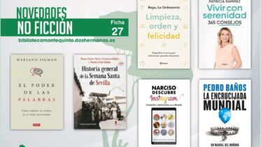 Biblioteca de Montequinto: novedades literarias - (No ficción - Ficha 27)