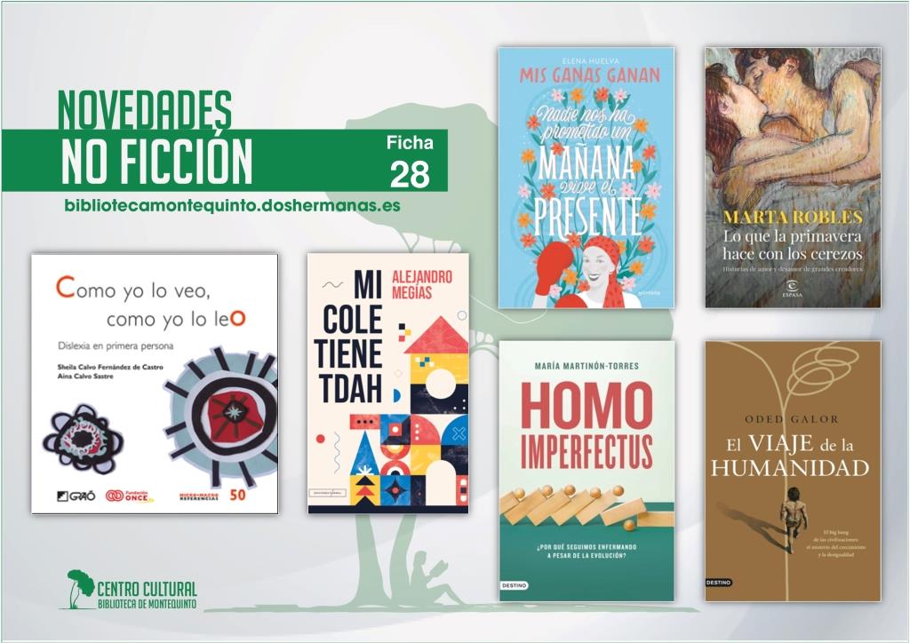 Biblioteca de Montequinto: novedades literarias - (No ficción - Ficha 28)