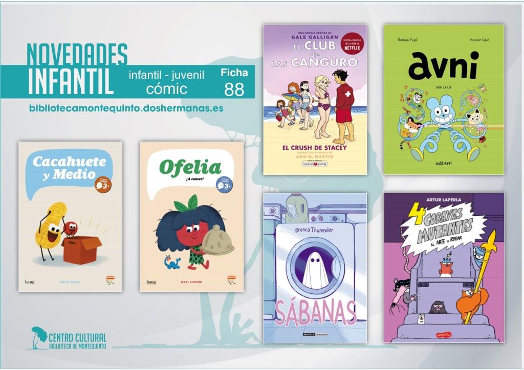 Biblioteca de Montequinto: novedades literarias - (Infantil-Juvenil / Ficha 88)