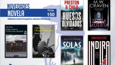 Biblioteca de Montequinto: novedades literarias (Novela - Ficha 150)