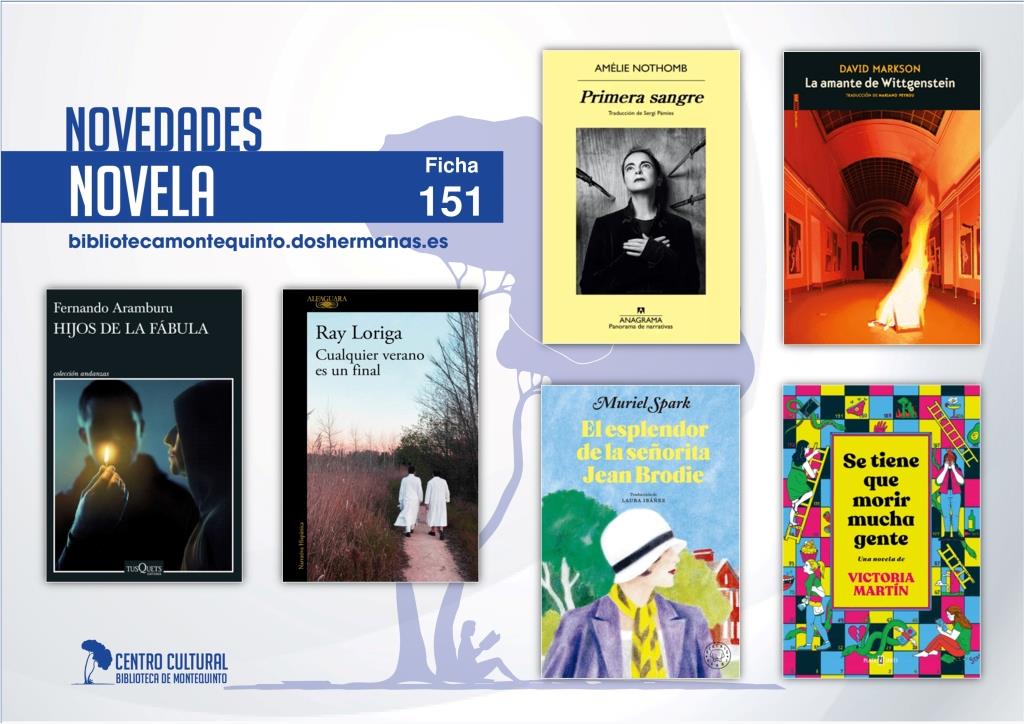 Biblioteca de Montequinto: novedades literarias (Novela - Ficha 151)