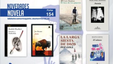 Biblioteca de Montequinto: novedades literarias (Novela - Ficha 154)