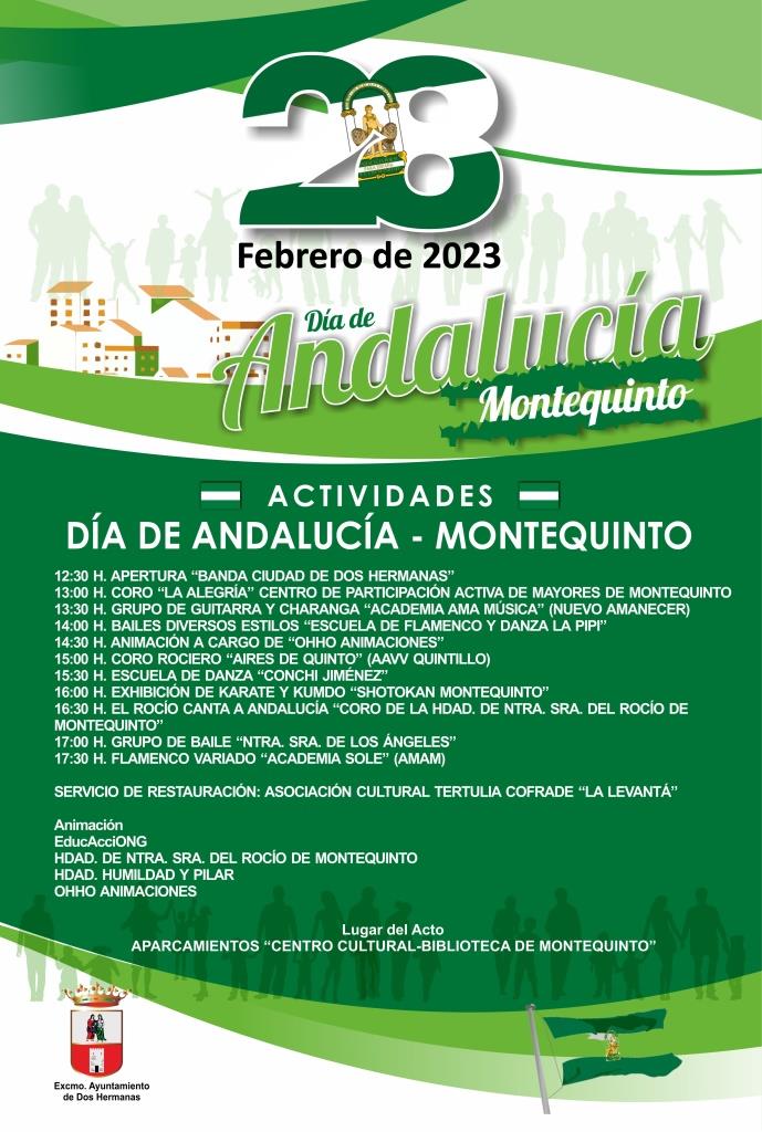 20240228 - Celebración del "Día de Andalucía" en Montequinto: programa de actividades 2024