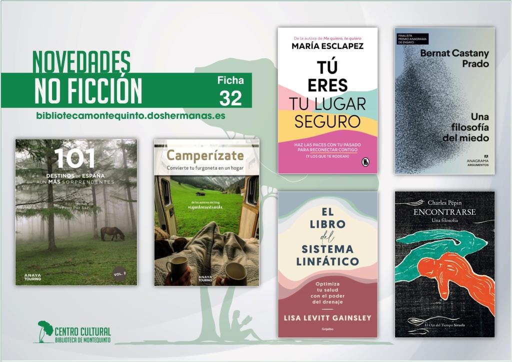 Biblioteca de Montequinto: novedades literarias - (No ficción - Ficha 32)