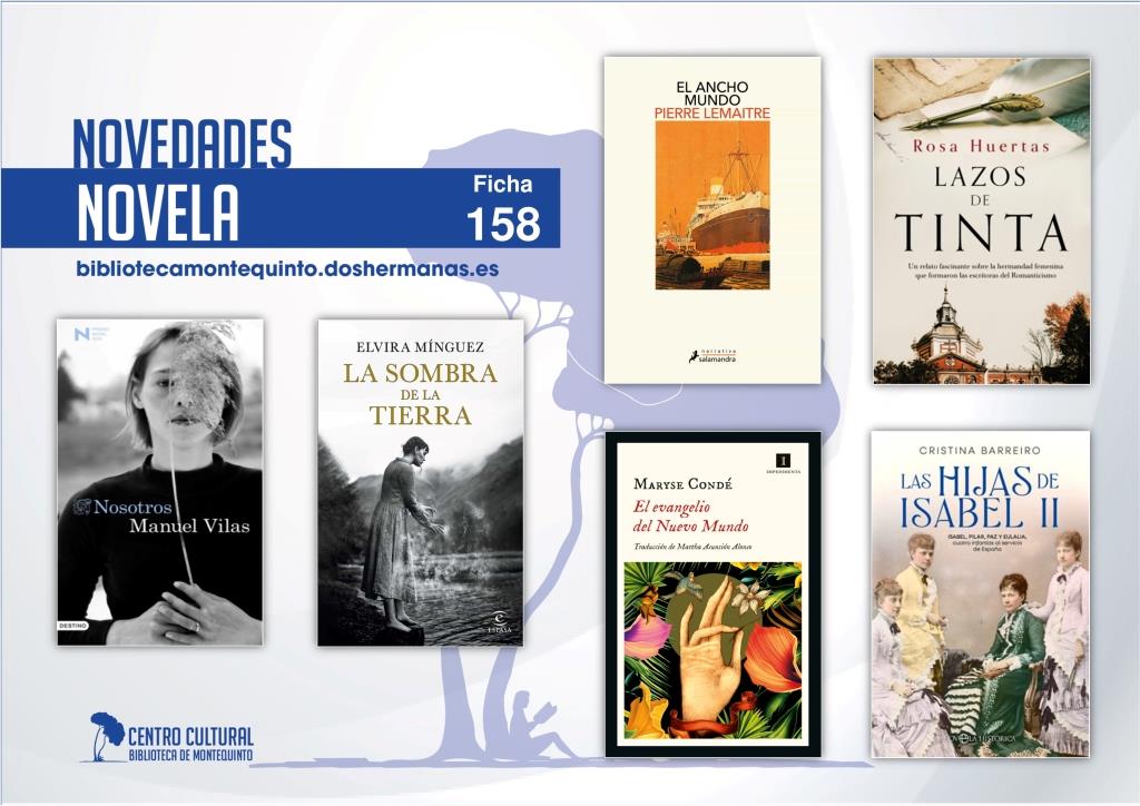 Biblioteca de Montequinto: novedades literarias (Novela - Ficha 158)