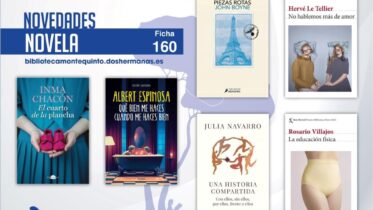 Biblioteca de Montequinto: novedades literarias (Novela - Ficha 160)
