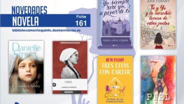 Biblioteca de Montequinto: novedades literarias (Novela - Ficha 161)