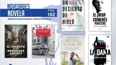 Biblioteca de Montequinto: novedades literarias (Novela - Ficha 162)