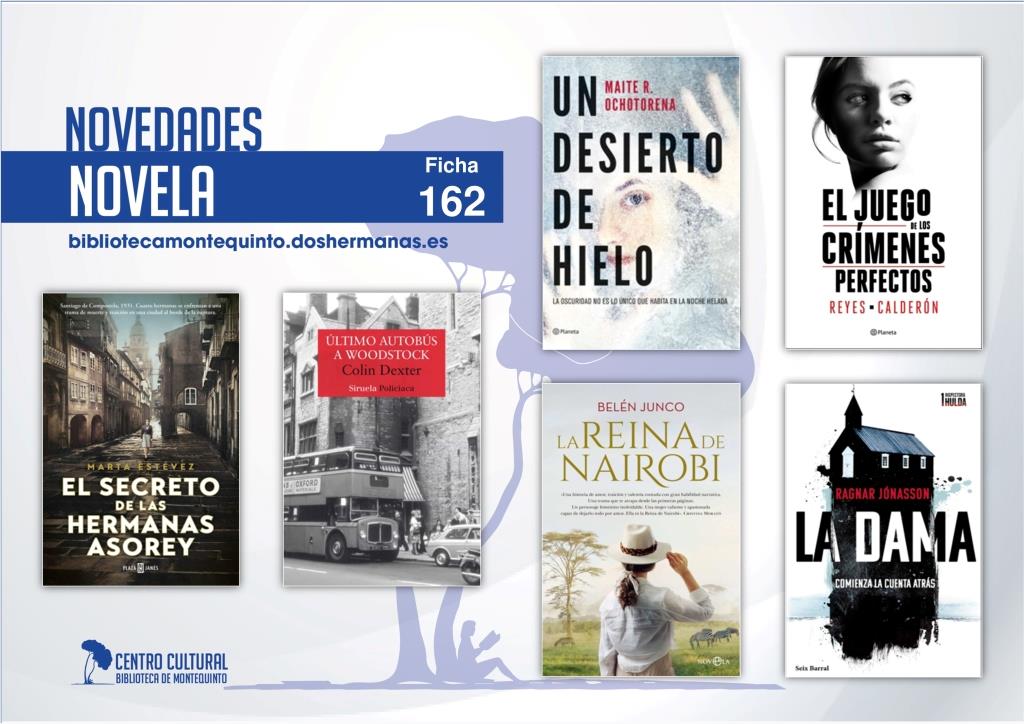 Biblioteca de Montequinto: novedades literarias (Novela - Ficha 162)