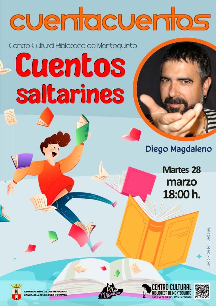 20230328 - Las Bibliotecas Cuentan: "Cuentos saltarines" - Diego Magdaleno