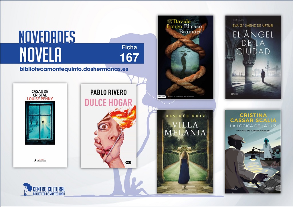 Biblioteca de Montequinto: novedades literarias (Novela - Ficha 167)