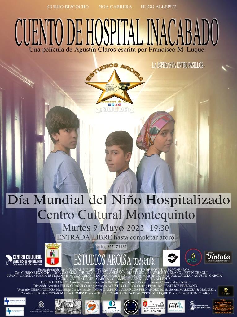 20230509 - Proyección y cinefórum de la película "Cuento de hospital inacabado" - Estudios Aroisa