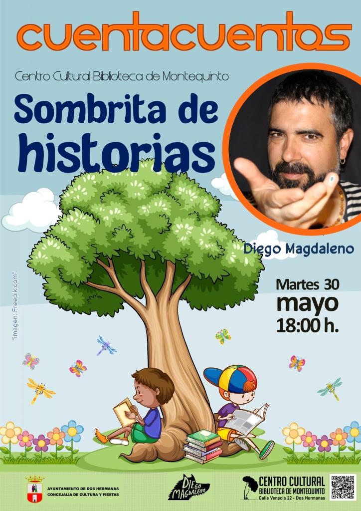 20230530 - Las Bibliotecas Cuentan: "Sombrita de historias" - Diego Magdaleno