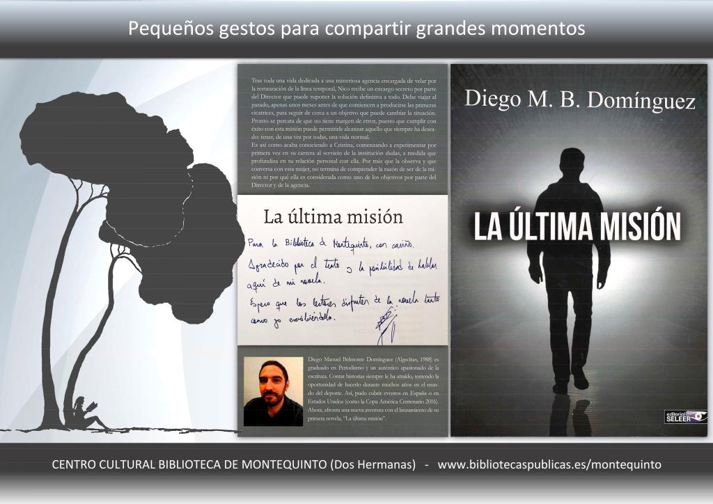 Donaciones y dedicatorias: "La última misión" - Diego M. B. Domínguez