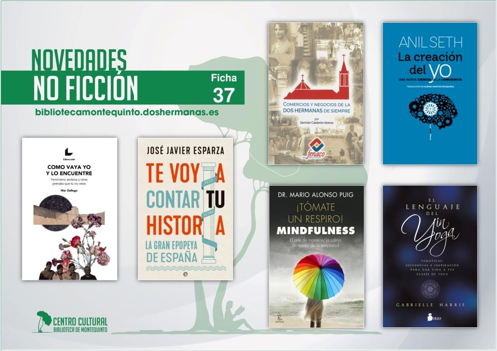 Biblioteca de Montequinto: novedades literarias - (No ficción - Ficha 37)