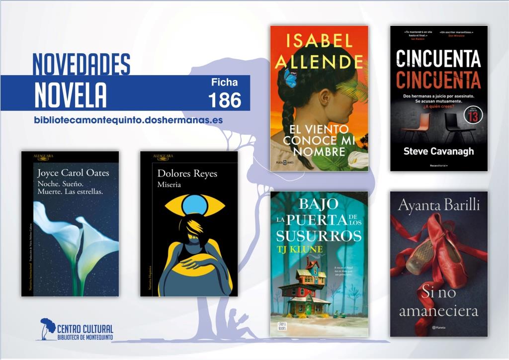 Biblioteca de Montequinto: novedades literarias (Novela - Ficha 186)