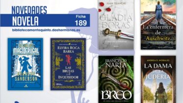 Biblioteca de Montequinto: novedades literarias (Novela - Ficha 189)