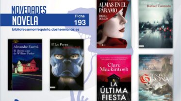 Biblioteca de Montequinto: novedades literarias (Novela - Ficha 193)