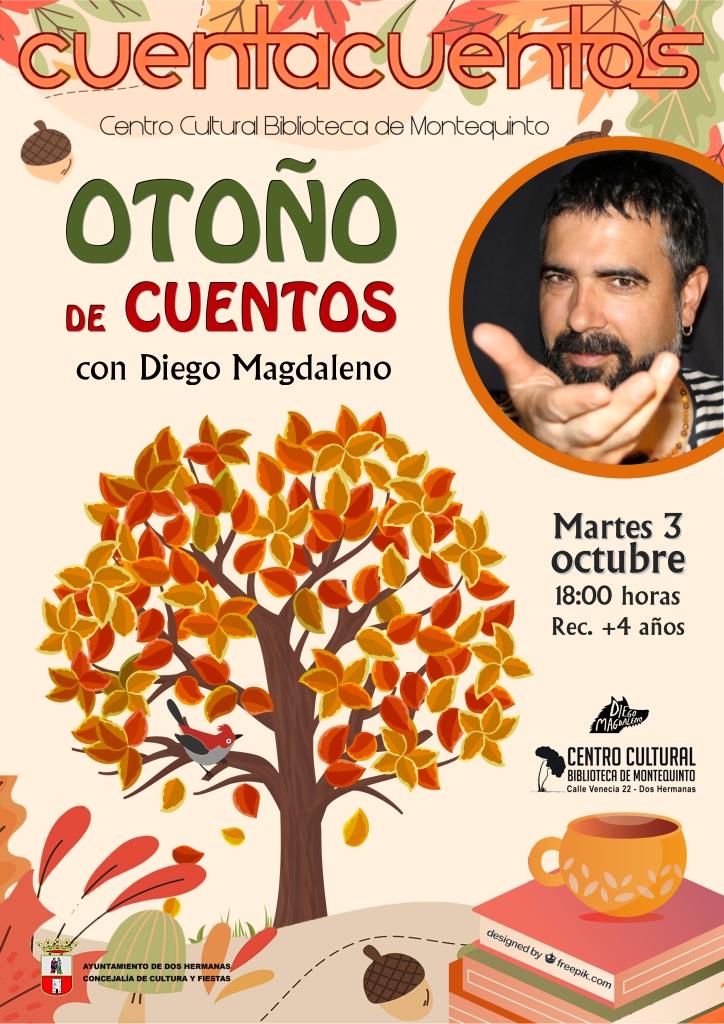 20231003 - Las Bibliotecas Cuentan: "Otoño de cuentos" - Diego Magdaleno