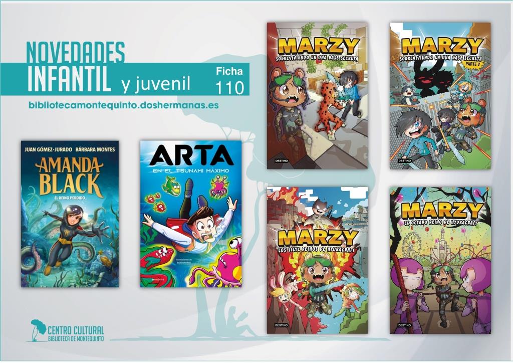 Biblioteca de Montequinto: novedades literarias - (Infantil-Juvenil / Ficha 110)