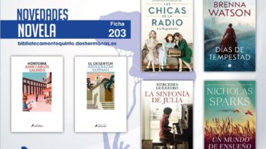Biblioteca de Montequinto: novedades literarias (Novela - Ficha 203)