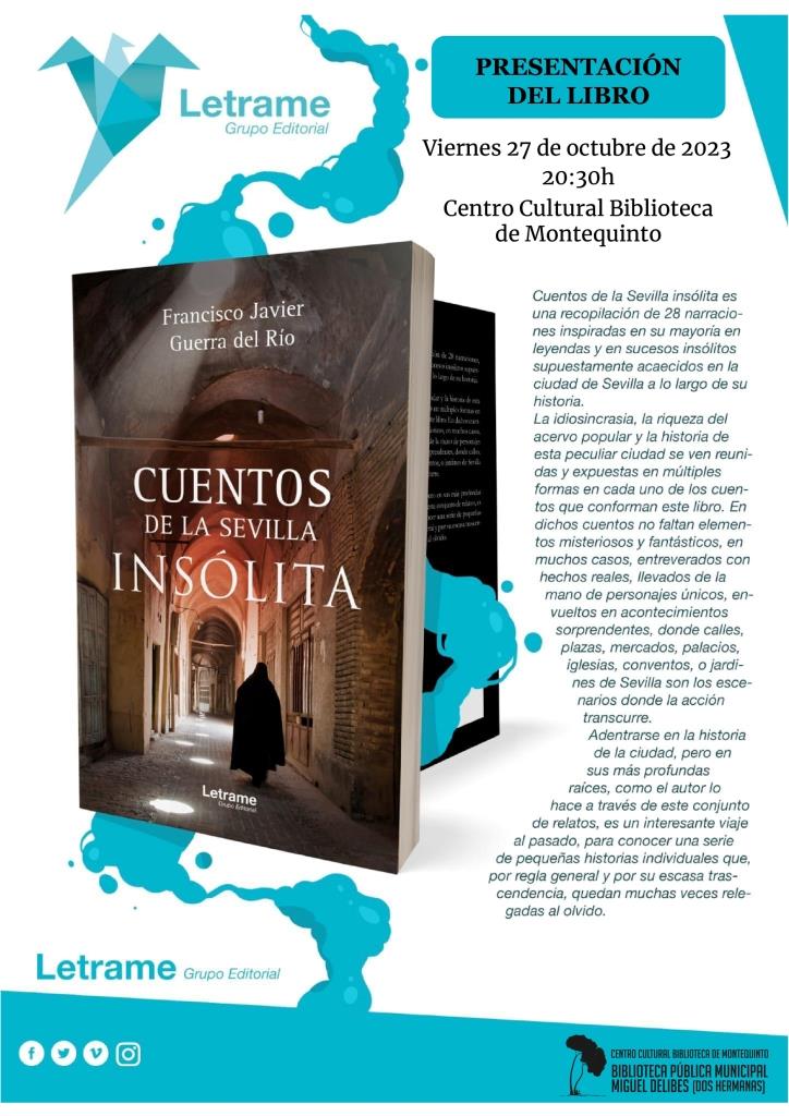 20231027 - Presentación del libro «Cuentos de la Sevilla insólita» - Francisco Javier Guerra del Río
