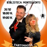 20231031 - Halloween en la Biblioteca de Montequinto: "Animación mágica" con Partymagia