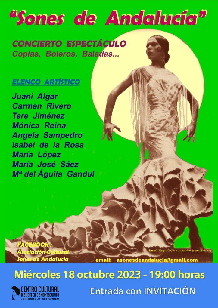 20231018 - Concierto de coplas, boleros y baladas ofrecido por la Asociación Cultural Sones de Andalucía