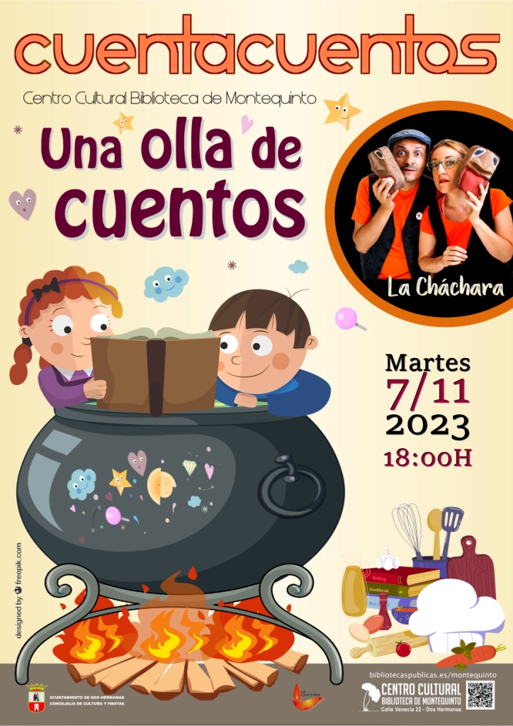 20231107 - Las Bibliotecas Cuentan: "Una olla de cuentos" - La Cháchara