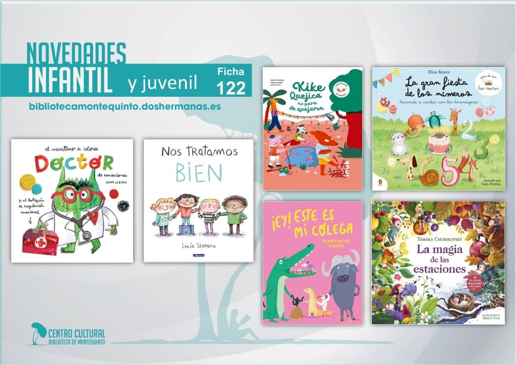 Biblioteca de Montequinto: novedades literarias - (Infantil-Juvenil / Ficha 122)