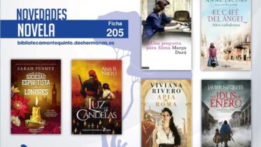 Biblioteca de Montequinto: novedades literarias (Novela - Ficha 205)