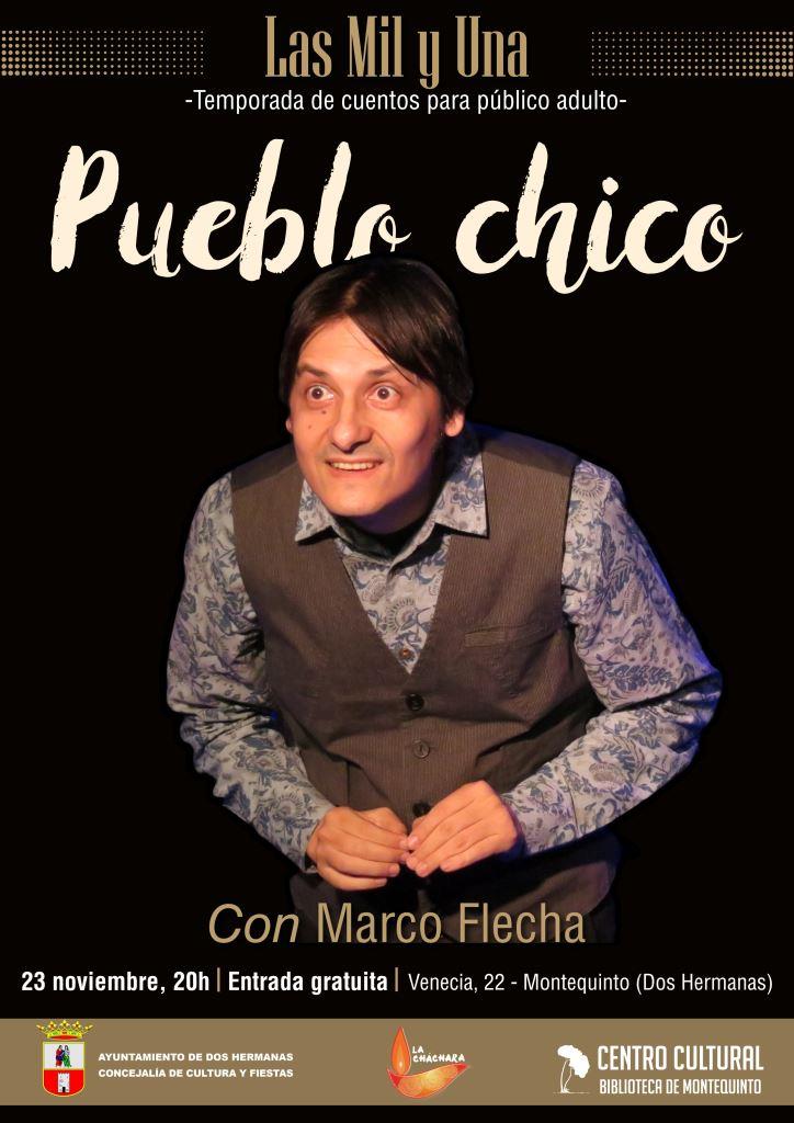20231123 - Cuentos para público joven y adulto: «Pueblo chico» - Marco Flecha